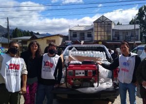 CTERA se solidariza con lxs damnificadxs en la Comarca Andina, Chubut