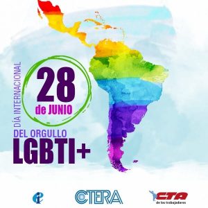 28 de Junio: Día Internacional del Orgullo LGBTI+
