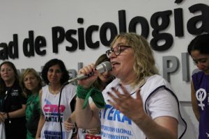 La CTERA en el Plenario del 34 Encuentro Plurinacional de Mujeres que se realiza en La Plata