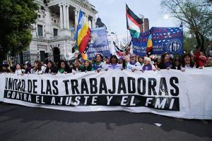 Histórica Marcha en el 34 Encuentro Plurinacional de Mujeres