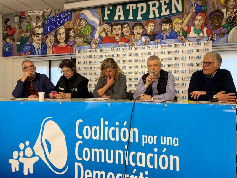 CTERA participó del Plenario Nacional de la Coalición por una Comunicación Democrática