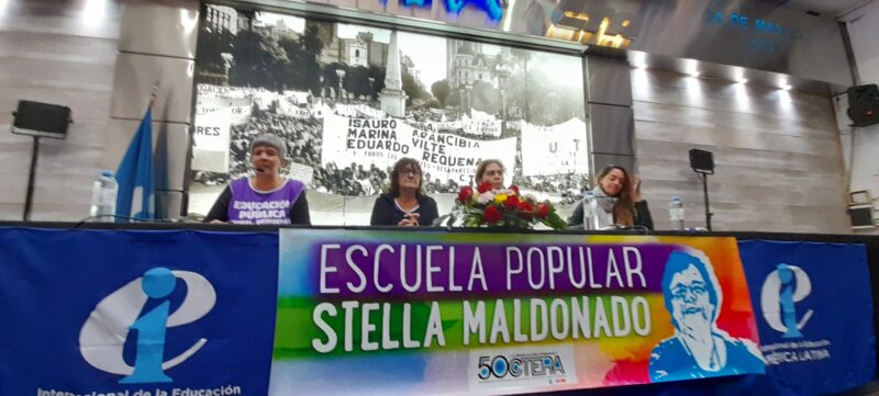 JUNTO A LA IEAL SE INAUGURÓ EL II CICLO DE LA ESCUELA POPULAR "STELLA MALDONADO" DE CTERA