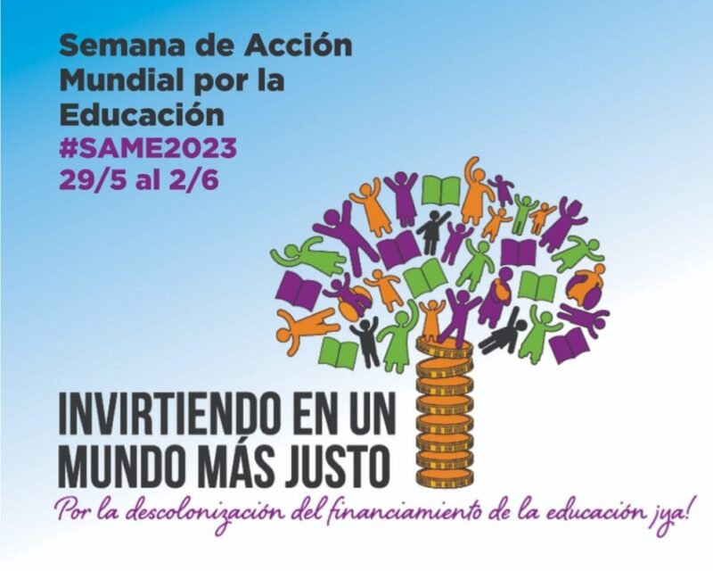 Campaña mundial por la Educación Argentina del 29 de mayo al 2 de junio