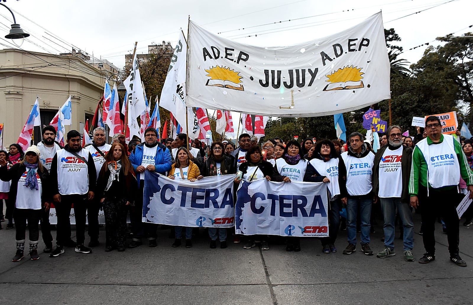 Ctera En Jujuy Conmovedora Y Multitudinaria MovilizaciÓn En Un DÍa De