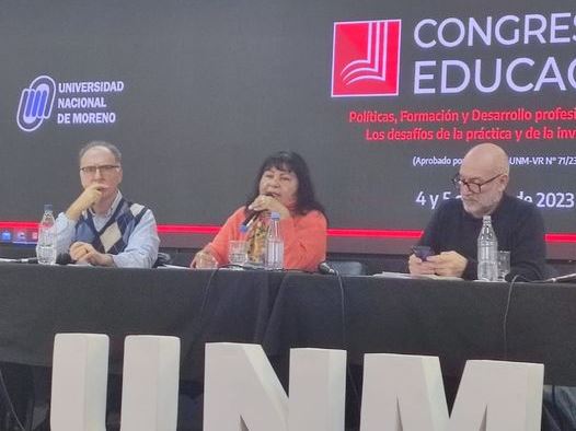 CTERA PRESENTE EN EL CONGRESO DE EDUCACIÓN DE LA UNIVERSIDAD DE MORENO