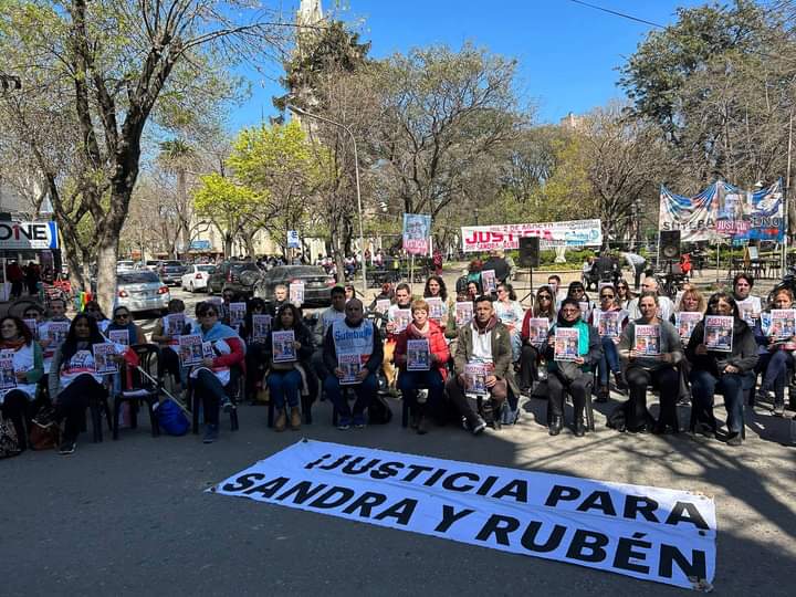 ¡ CTERA exige Justicia por Sandra y Rubén !